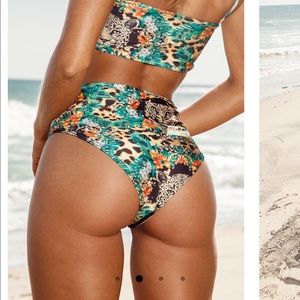 PLT Tropical Leopard Bikini Bottom